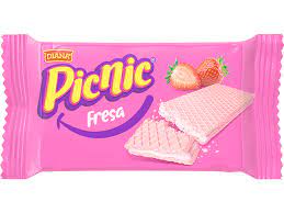Picnic Fresa 12uds