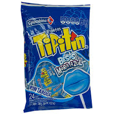 Tipitin Besos Mora Azul 24ud