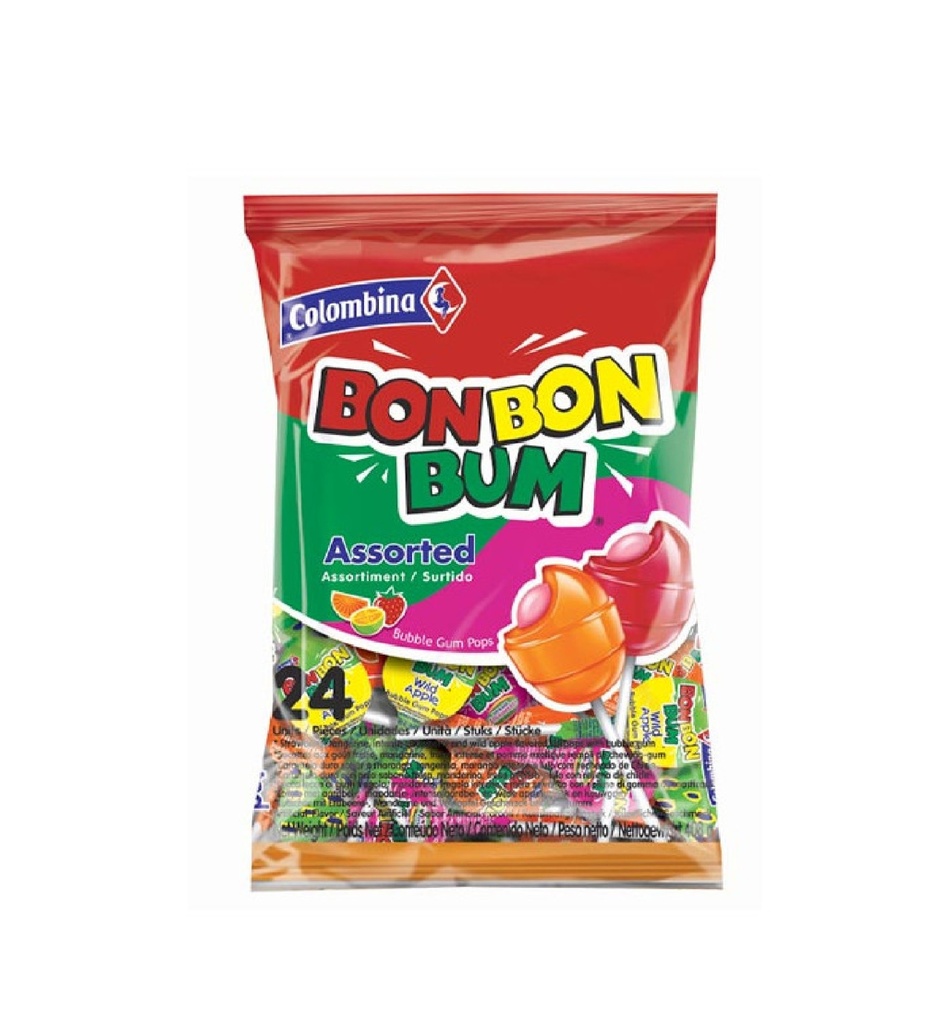 Bonbon Bum Surtido 24uds