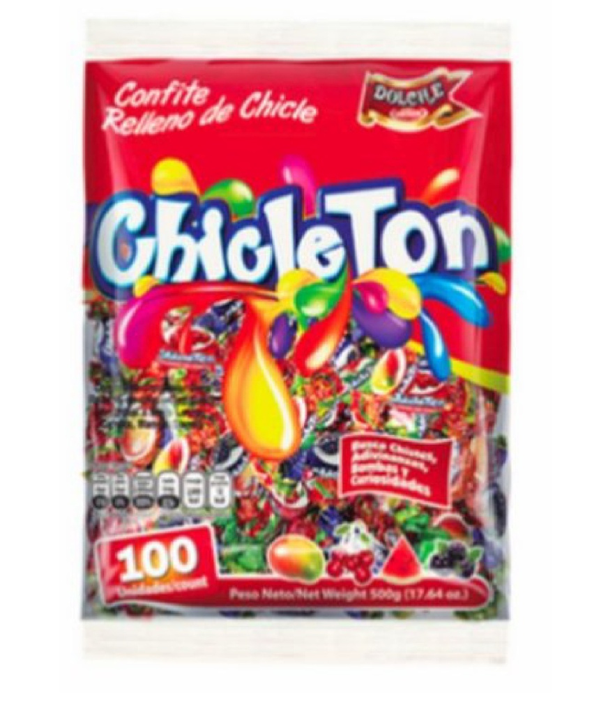 Chicleton Surtido 100uds