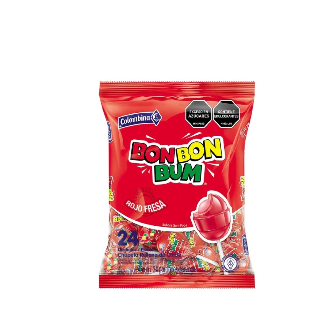 Bonbon bum Fresa 24uds