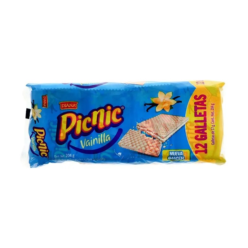 Picnic Vainilla 12uds