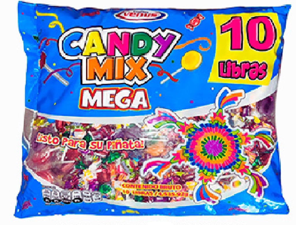 Candy mix 10 libras