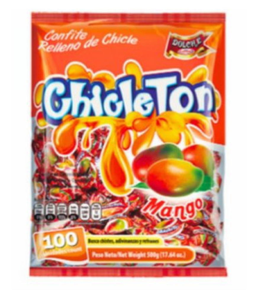 Chicleton Mango 100uds
