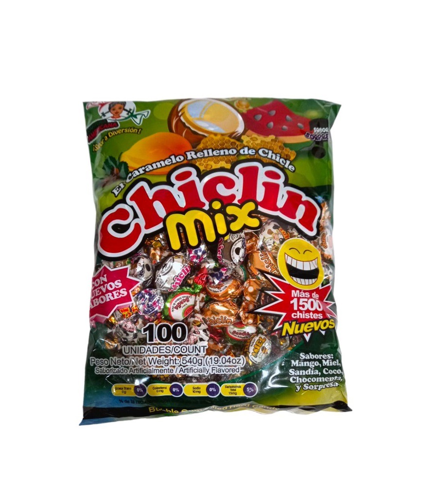 Chiclin Mix 100 unid