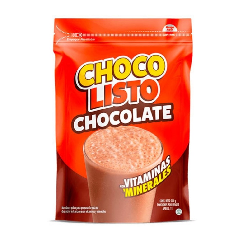 Chocolisto chocolate 200 gr