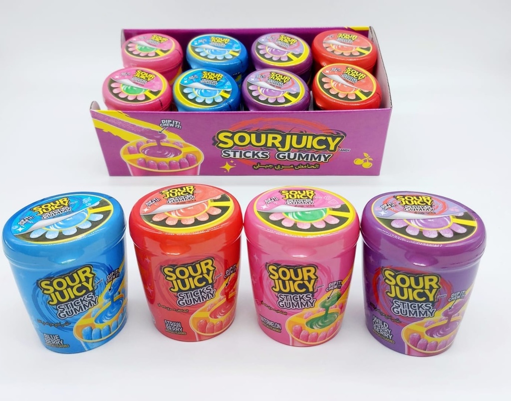 Sour Juicy Sticks Gummy