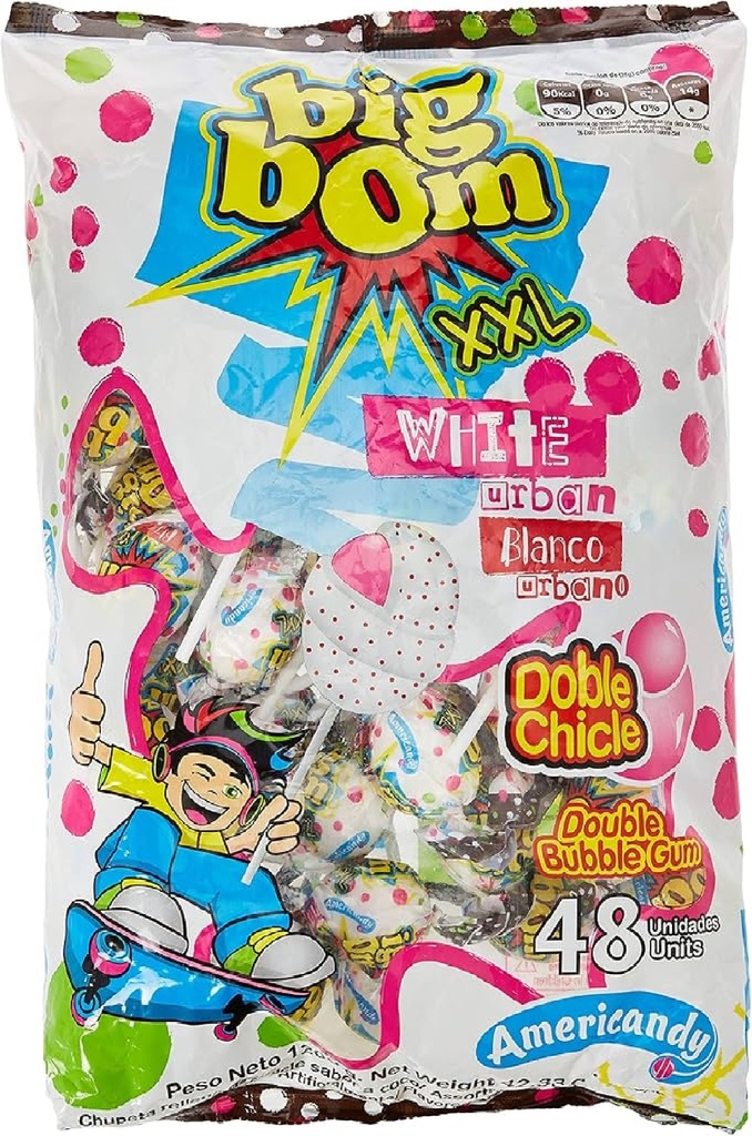 Big Bom XXL Blanco 48uds