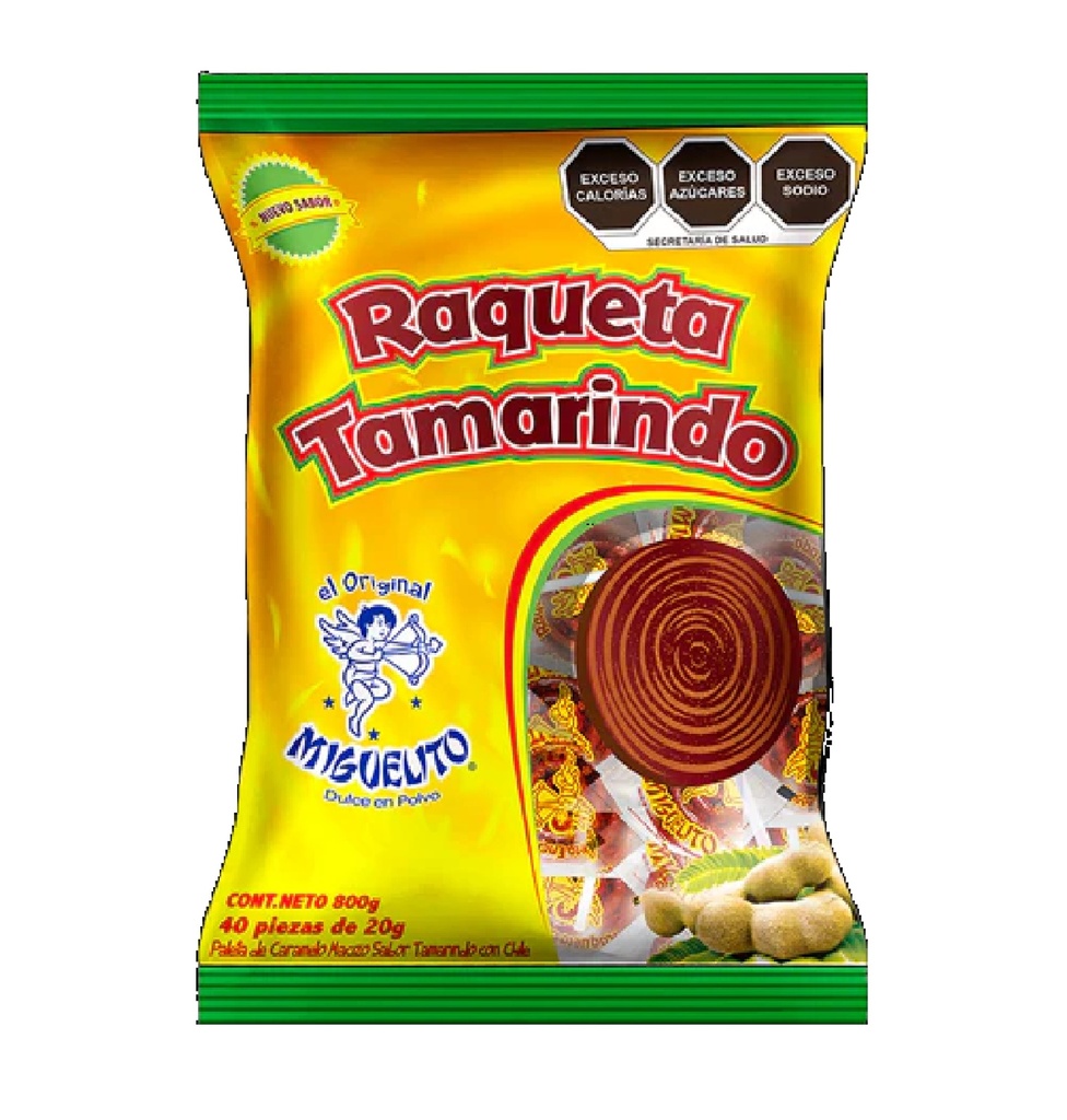 Raqueta Tamarindo 40uds