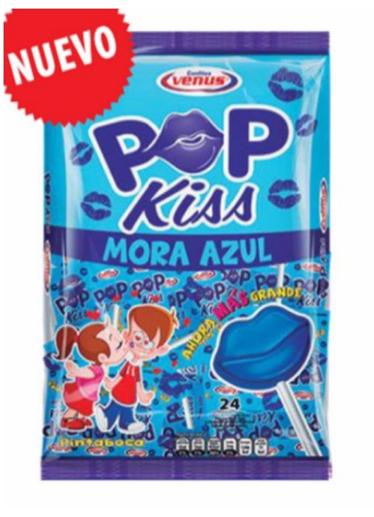 Paleta Pop Kiss Azul