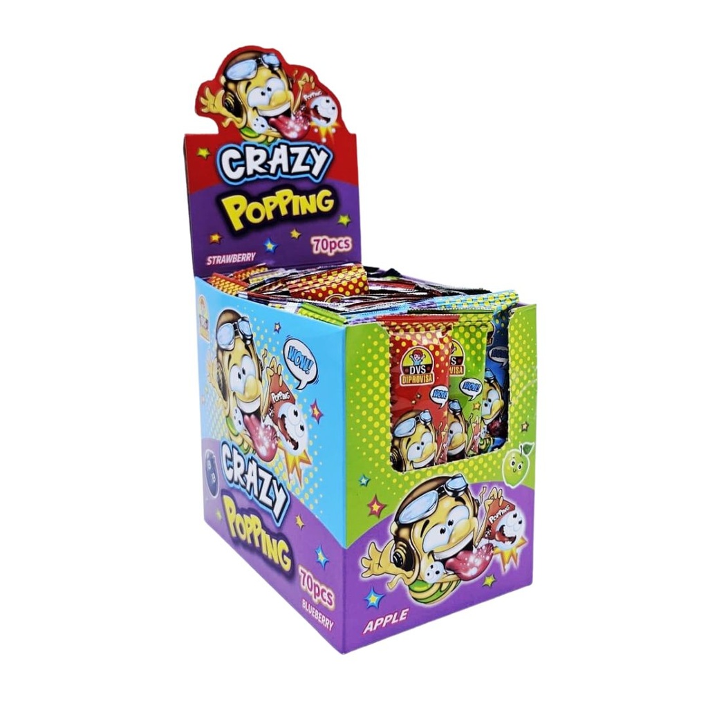 Crazy Popping 70uds