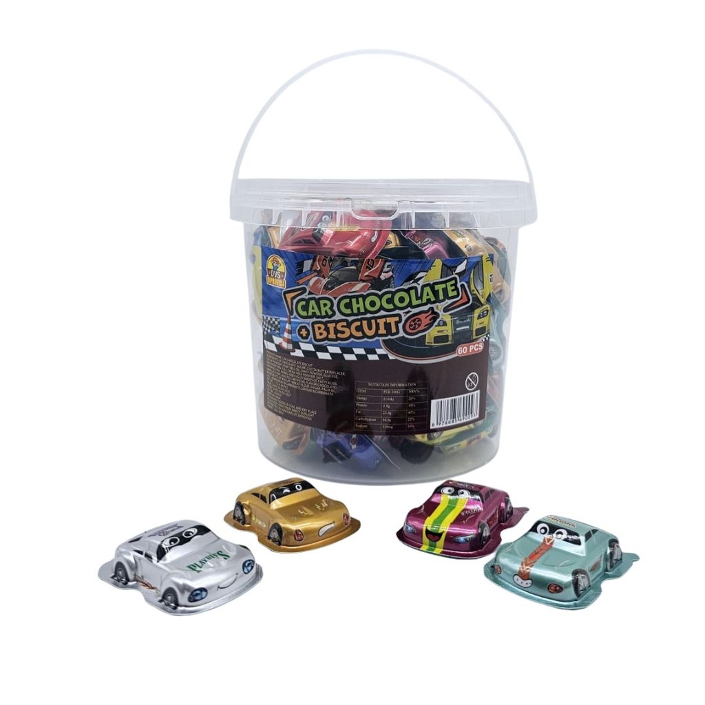Car Chocolate y Biscuit 60uds