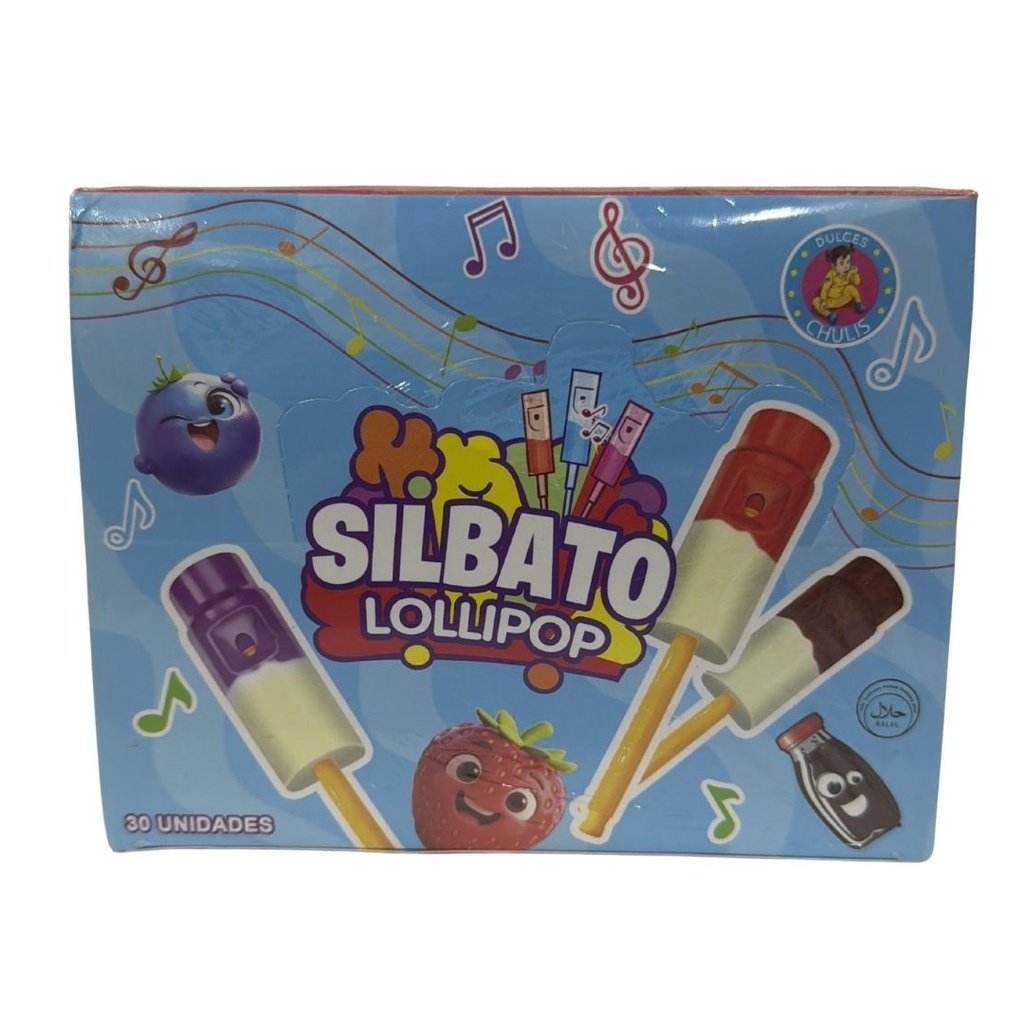 Silbato lollipop 30uds