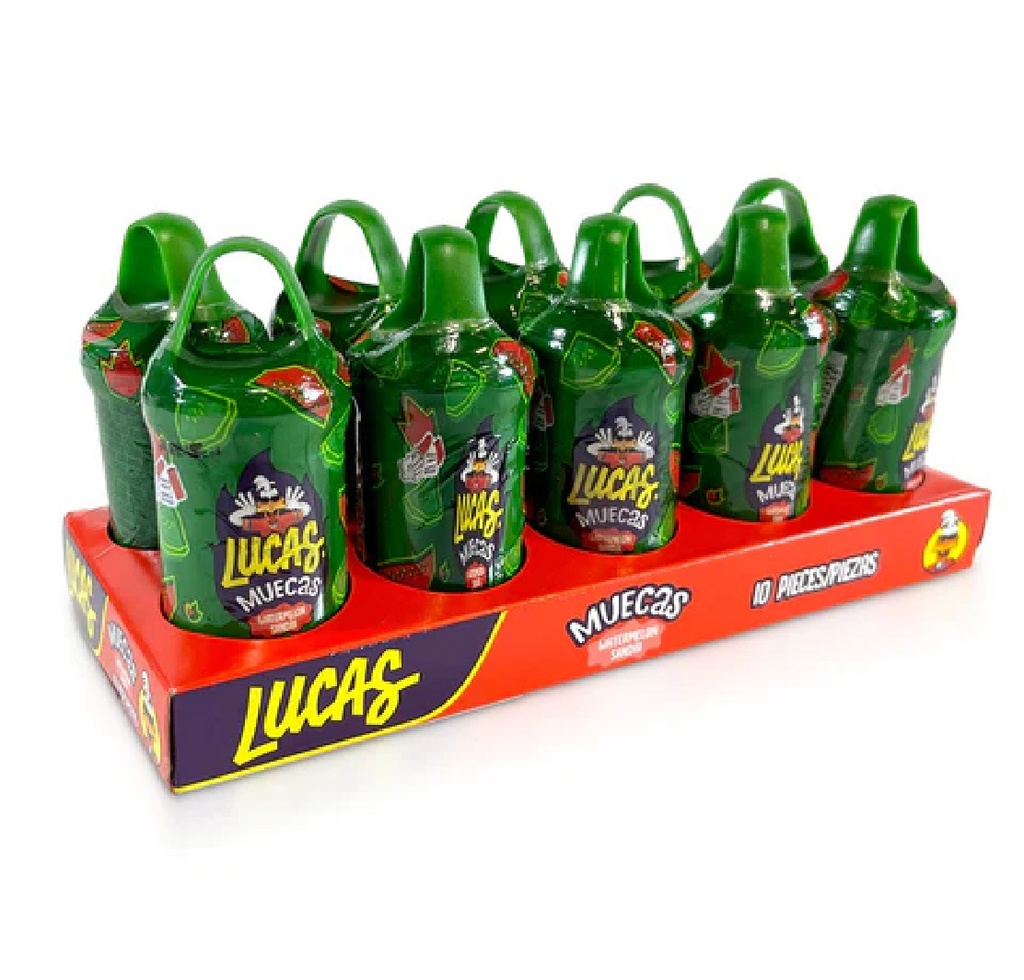 Lucas muecas sandia 10uds
