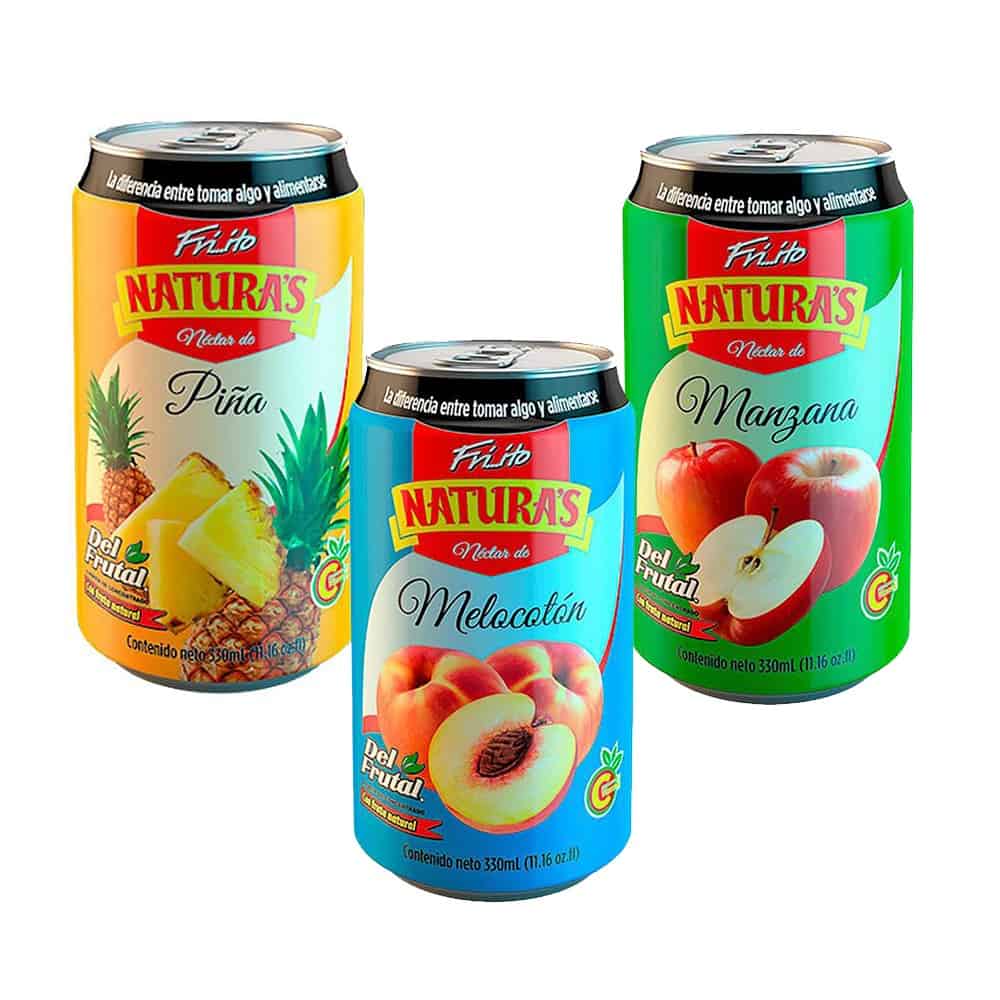 Jugo de lata Naturas 330 ml