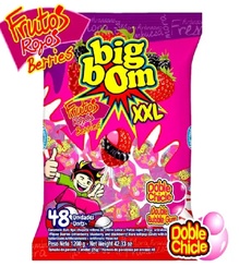 Big Bom XXL Frutos Rojos 48uds