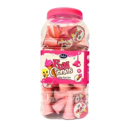 Fun Conos Bote Fresa 60uds