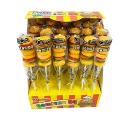 Gomitas Hamburguesa QQ 24 und