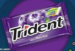 [trident mora azul] Trident sabor Mora Azul 18 paq