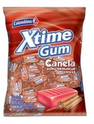 Xtime Gum Canela 100 unid