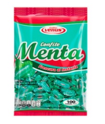 [menta larga venus] Confite Menta larga 100uds