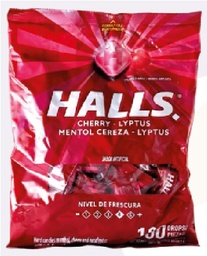[hfb sanr] Halls Cherry - Lyptus 100 unid